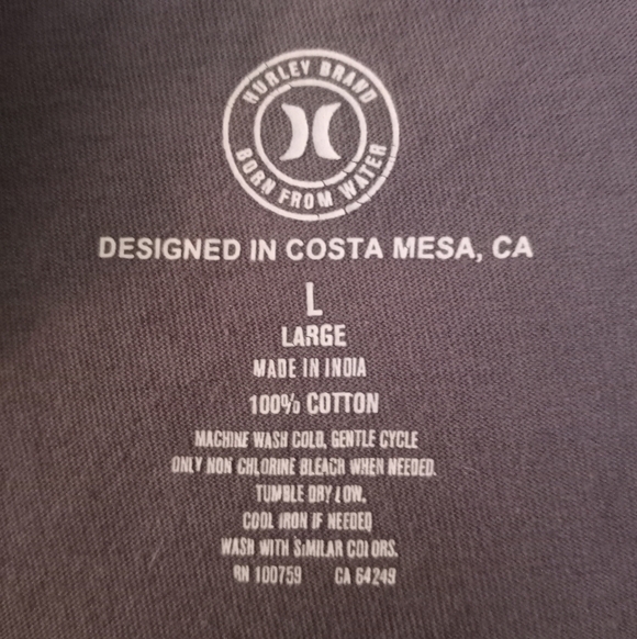 Hurley Classic Day Of The Dead Sugar Skull Cotton Casual Halloween Boho T Shirt - Picture 5 of 7